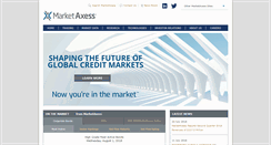 Desktop Screenshot of marketaxess.com